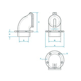 Allen Hooded Chain Pipe 50 mm_Additional1