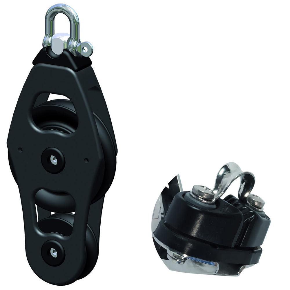 Antal OPF 70mm Single Fiddle Block w/ Cleat – MAURIPRO Sailing