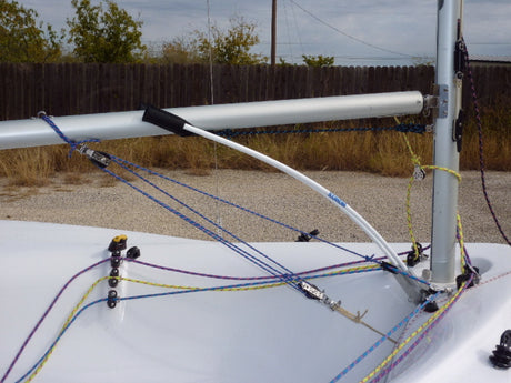 Boomkicker Rigid Boom Vang - Inc. Fittings - Boat Size: 16 ft (4.9 m) to 19 ft (5.8 m)