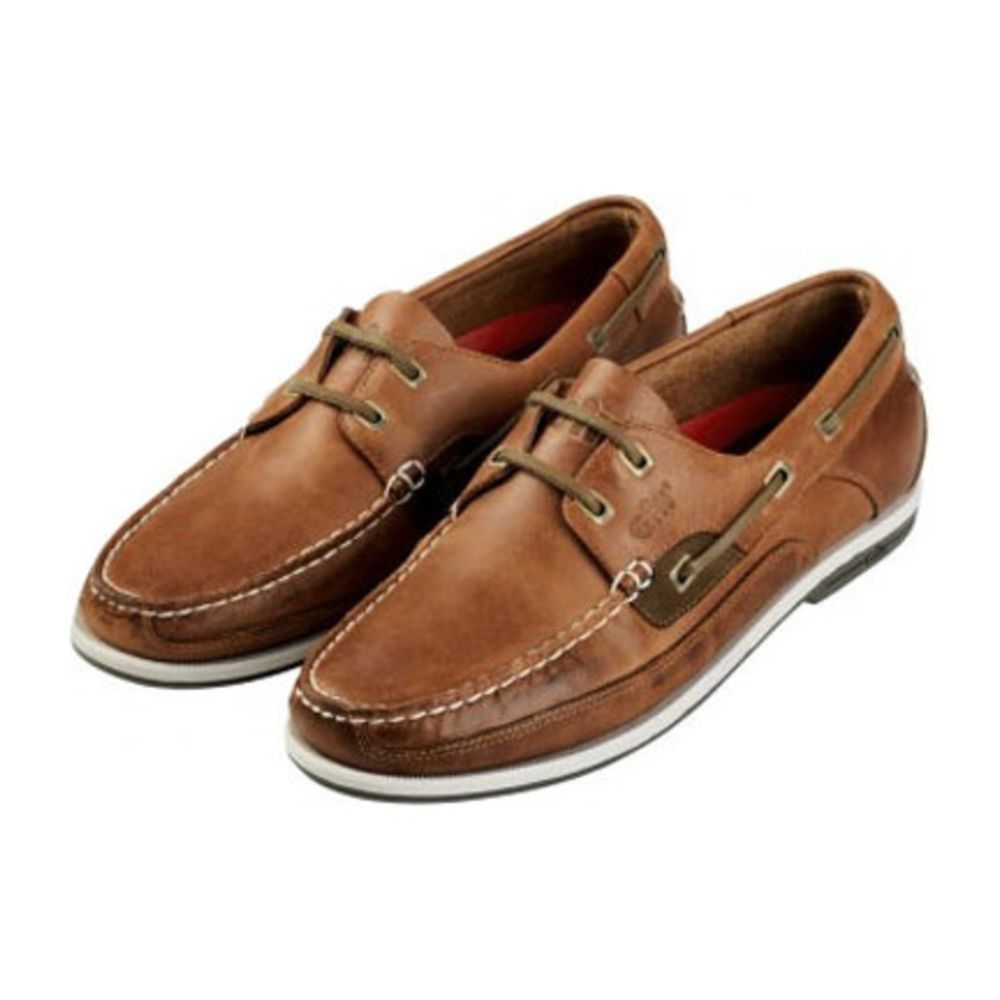 Gill Footwear - Deck Shoes - Baltimore 2 Eye - Brown - Size: US 8 / EUR 41
