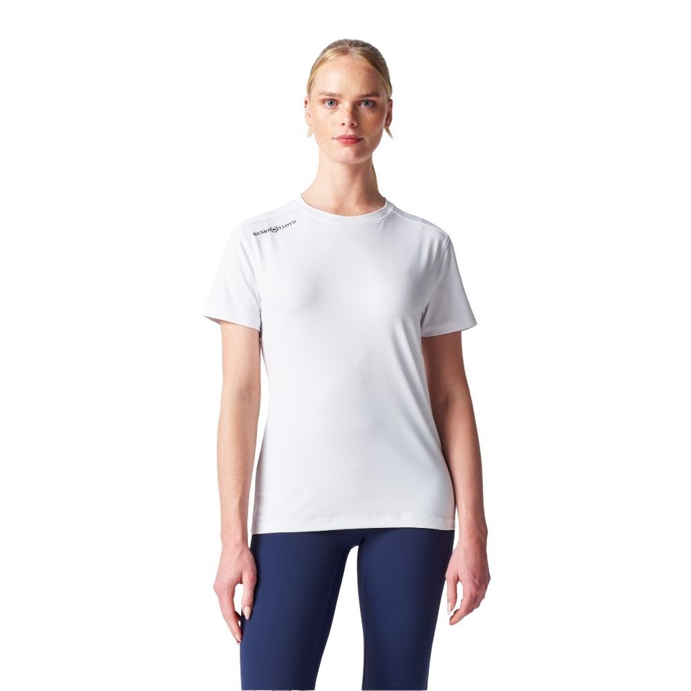 Henri-Lloyd Dri-Fast SS Tee White (Women) Size L (A241255002-000)
