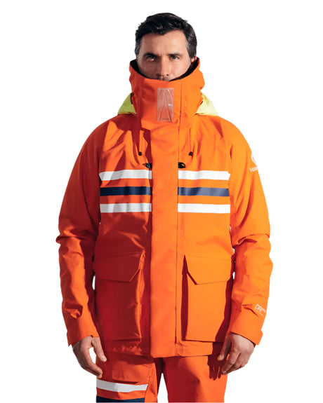 Henri-Lloyd Jacket - Freo Offshore (Men) - Power Orange - Size L