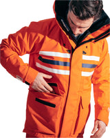 Henri-Lloyd Jacket - Freo Offshore (Men) - Power Orange - Size L (P231101001-201)