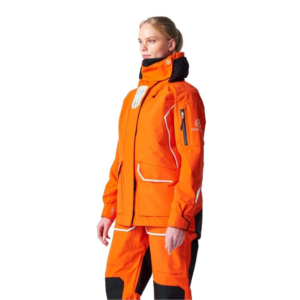 Henri-Lloyd Offshore Elite Jacket - Power Orange (Women) - Size S