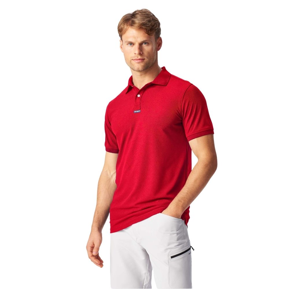 Henri-Lloyd Shirts & Polos - Dri-Fast Polo - Red - Size: XXL