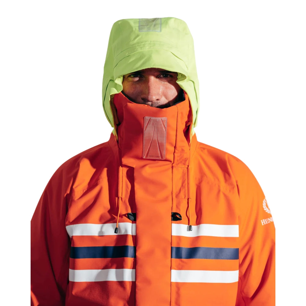 Henri-Lloyd Jackets - Freo Offshore (Men) - Power Orange - Size: L