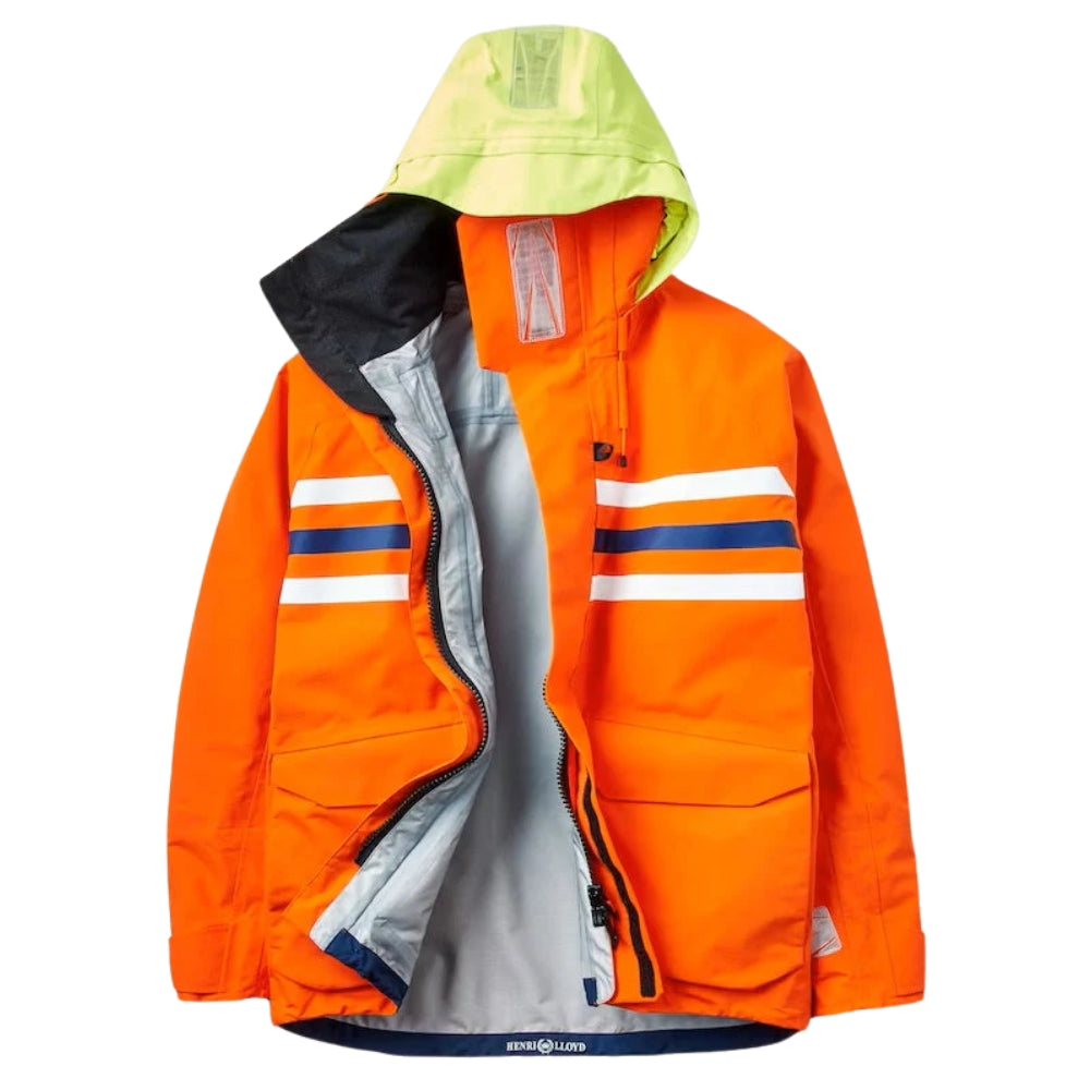 Henri-Lloyd Jackets - Freo Offshore (Men) - Power Orange - Size: L