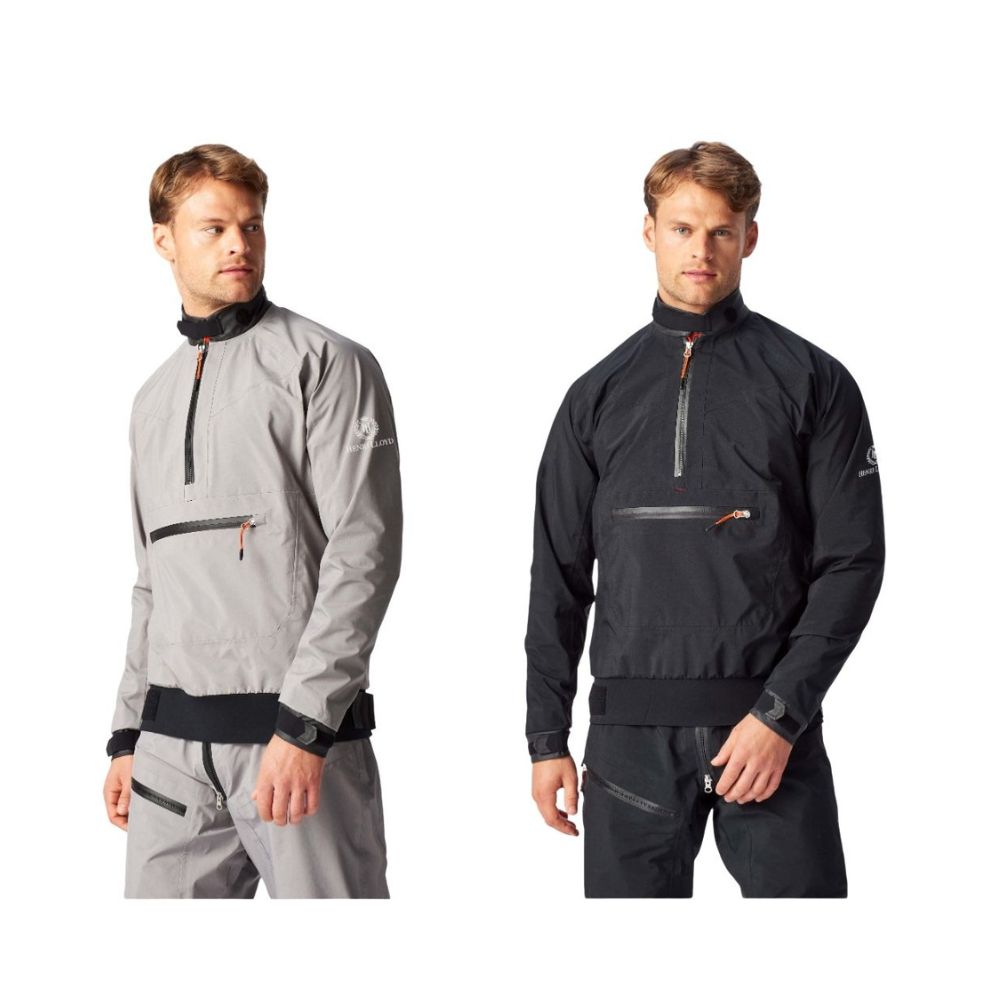 Henri-Lloyd Spray Tops - Racing M-Pro Smock 3.0 - Titanium & Black - Size: M - Pack of 2