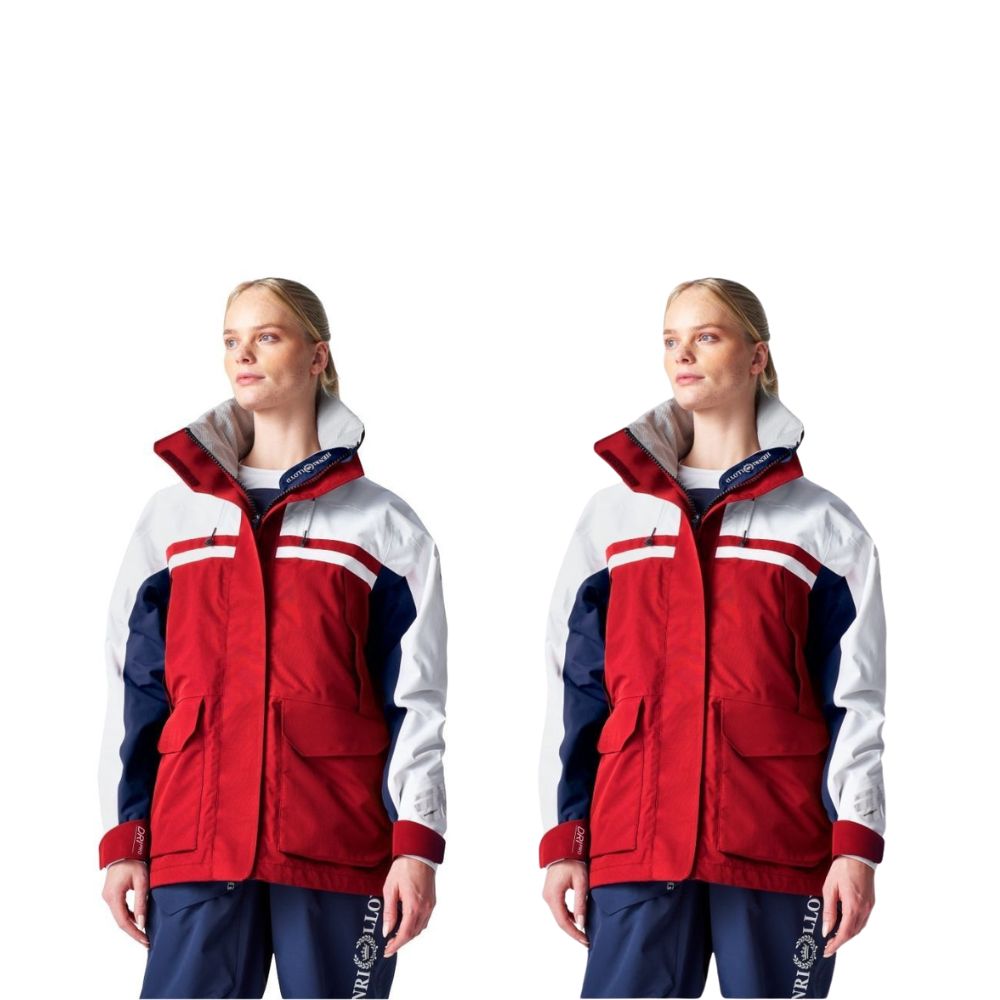 Henri-Lloyd Jackets - Coastal Biscay Jacket - Red (Women) - Size: S / L - Pack of 2
