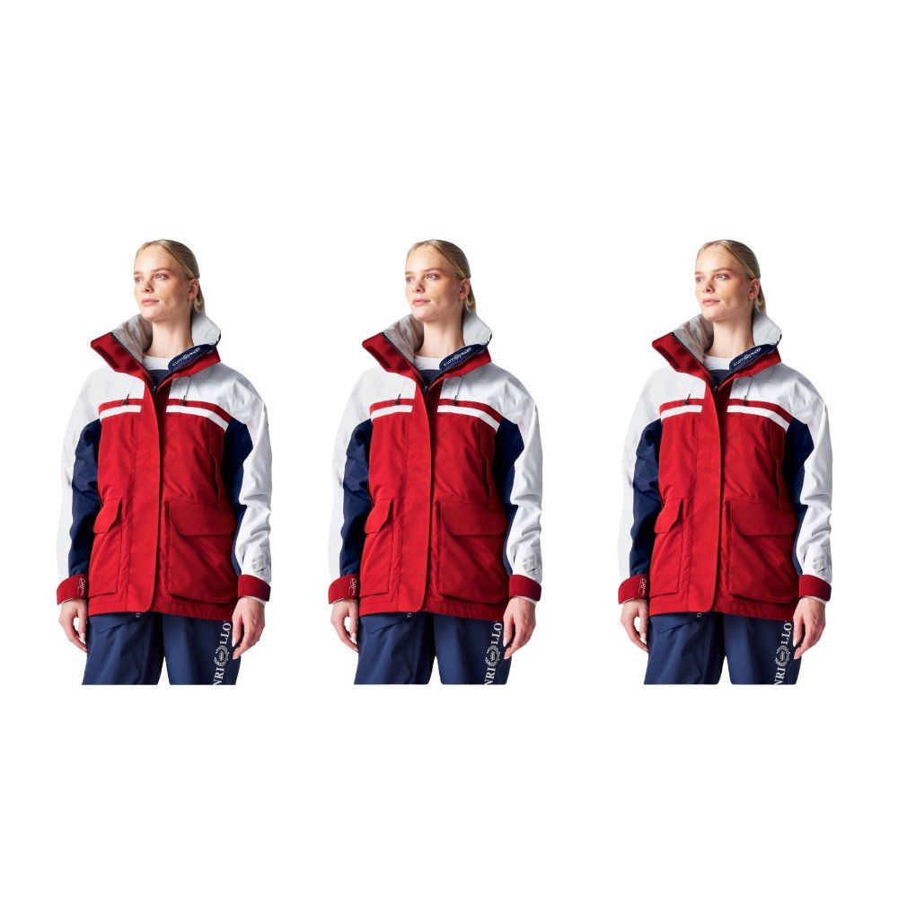 Henri-Lloyd Jackets - Coastal Biscay Jacket - Red (Women) - Size: S / M / L - Pack of 3