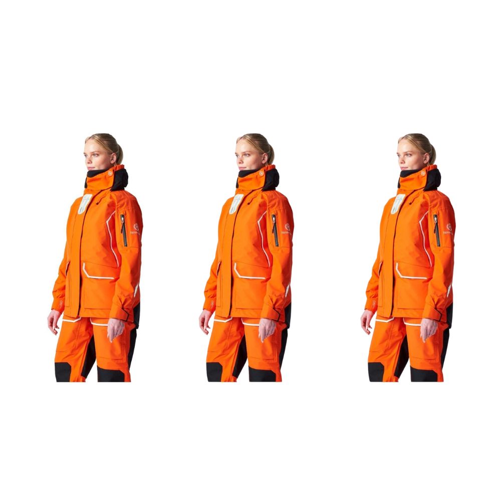 Henri-Lloyd Jackets - Offshore Elite Jacket - Power Orange (Women) - Size: S / M / L - Pack of 3