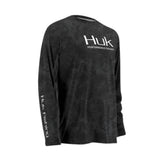 HUK Shirts & Polos - Icon Camo LS SubPhantis - Black & Blue - Size: S - Pack of 2