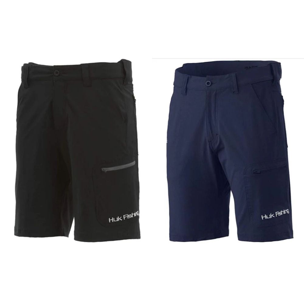 HUK Shorts - NXTLVL Short - Black & Blue - Size: S - Pack of 2