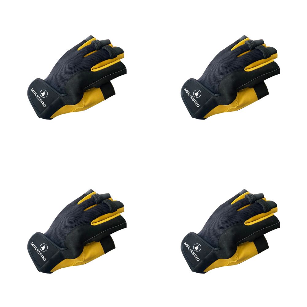 MAURIPRO Gloves - MX5 Pro Short Fingers - Size: S / M / L / XL - Pack of 4