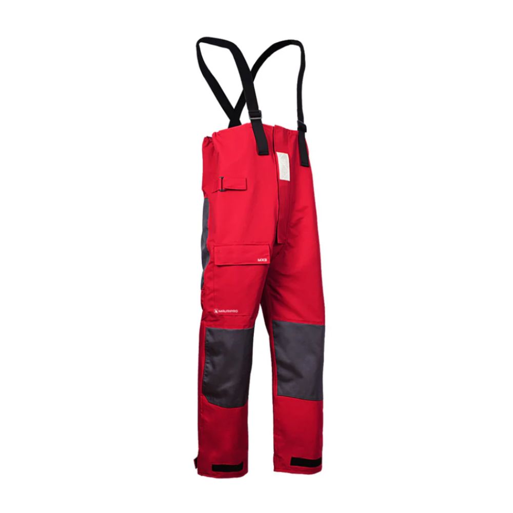 MAURIPRO Trousers - MX3 Coastal / Daysailing - Red - Size: XL