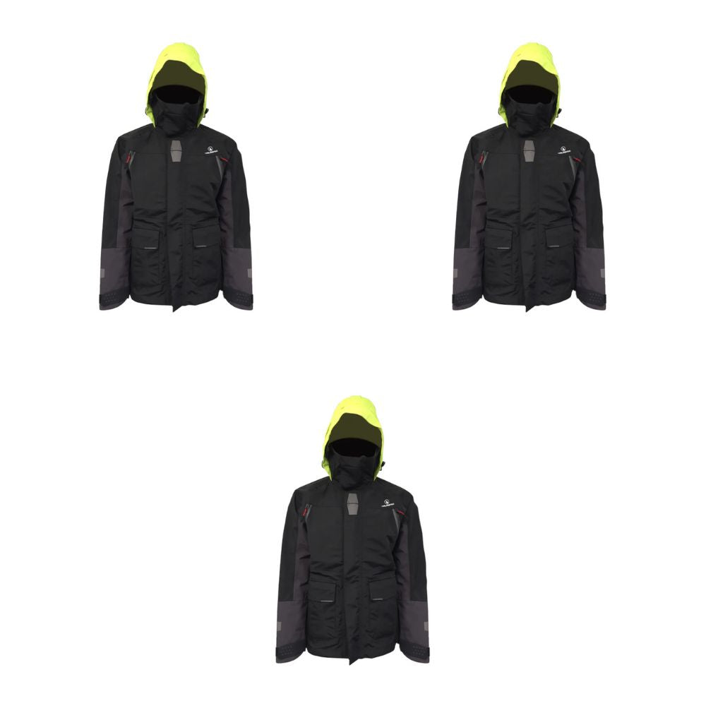 MAURIPRO Jackets - MX5 Offshore Coastal - Black - Size: M / L / XL - Pack of 3