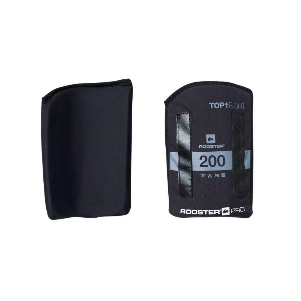 Rooster Hiking Pads - Pro Hike Pads - Black - Size: 200