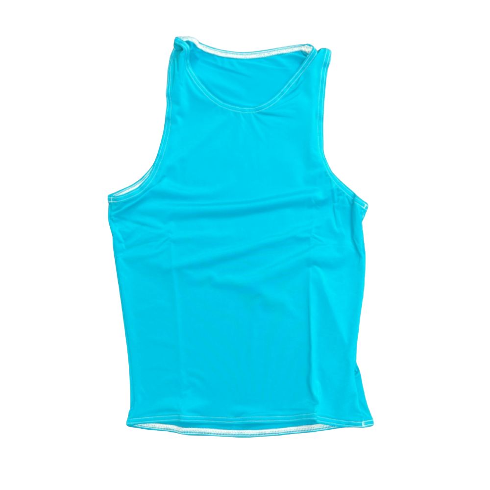 SEA Pinnies - Singlet/Penny Blank - Aqua - Size: One Size