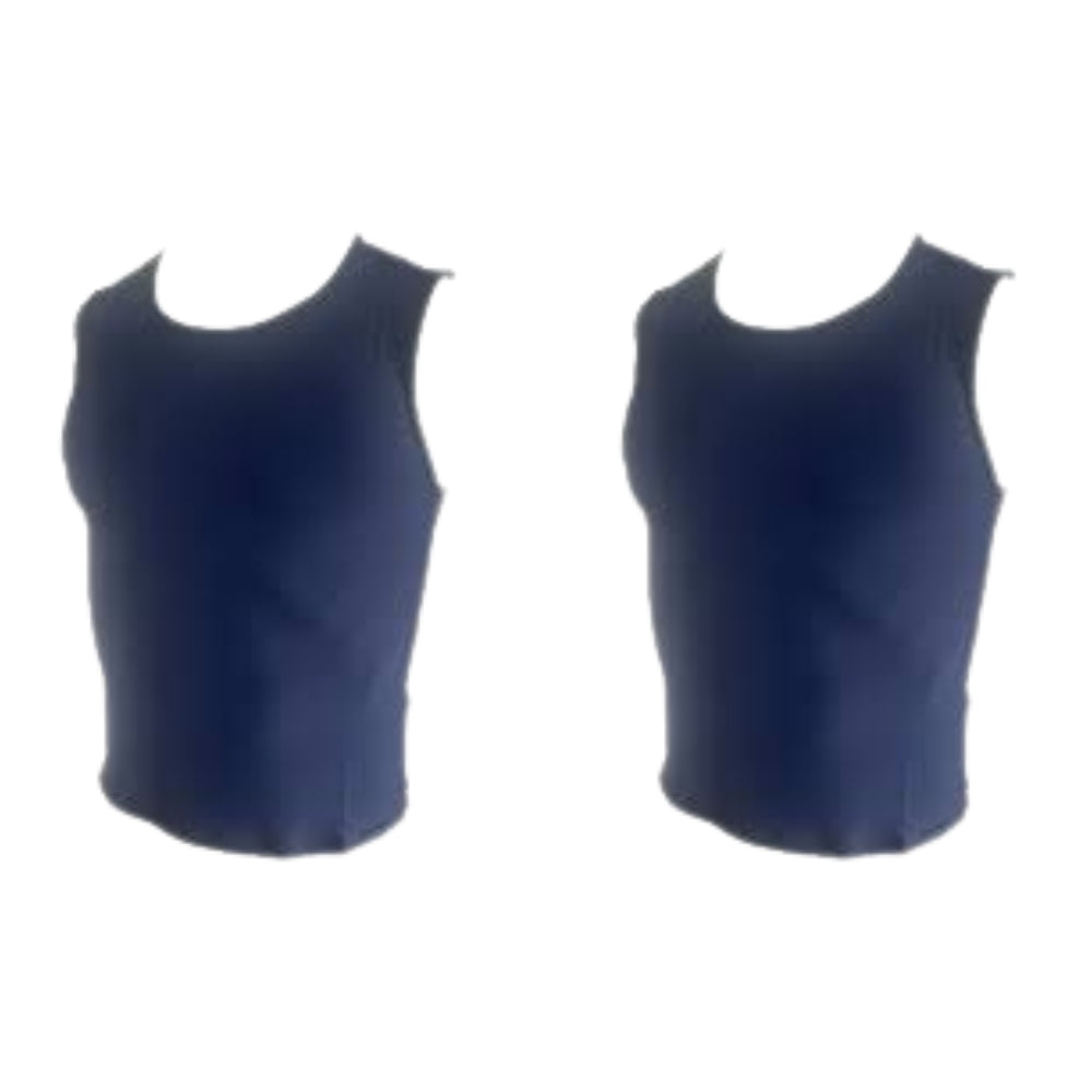 SEA Pinnies - Singlet/Penny - Navy - Size: L / XL - Pack of 2