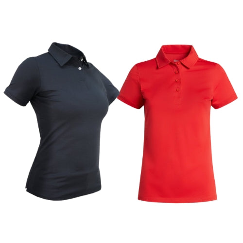 SLAM Shirts & Polos - Vellan SS - Navy & Red - Size: L - Pack of 2