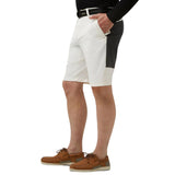 Crazy 4 Sailing Deck Coastal Shorts (White)