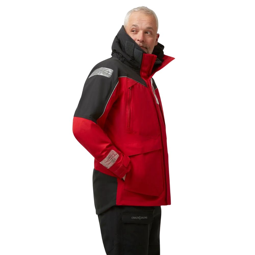 Crazy 4 Sailing Stavanger II Ocean Men's Jacket (Red / Carbon)