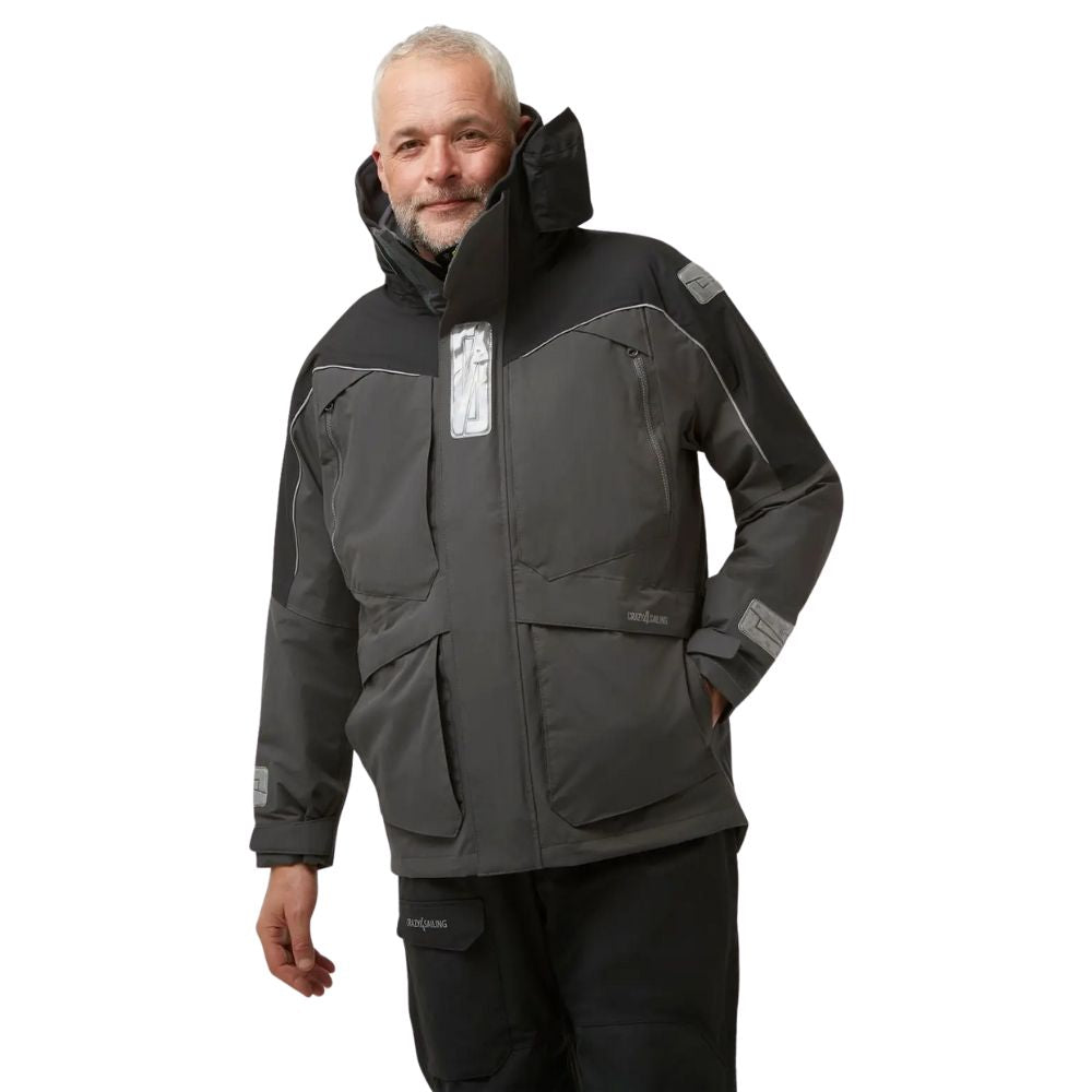 Crazy 4 Sailing Stavanger II Ocean Men's Jacket (Light Carbon / Carbon)
