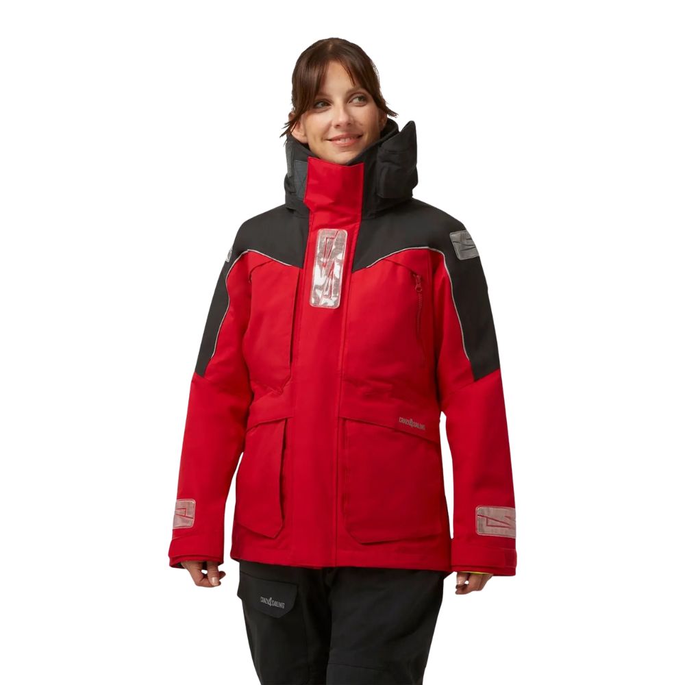 Crazy 4 Sailing Stavanger II Ocean Women's Jacket (Red / Carbon)