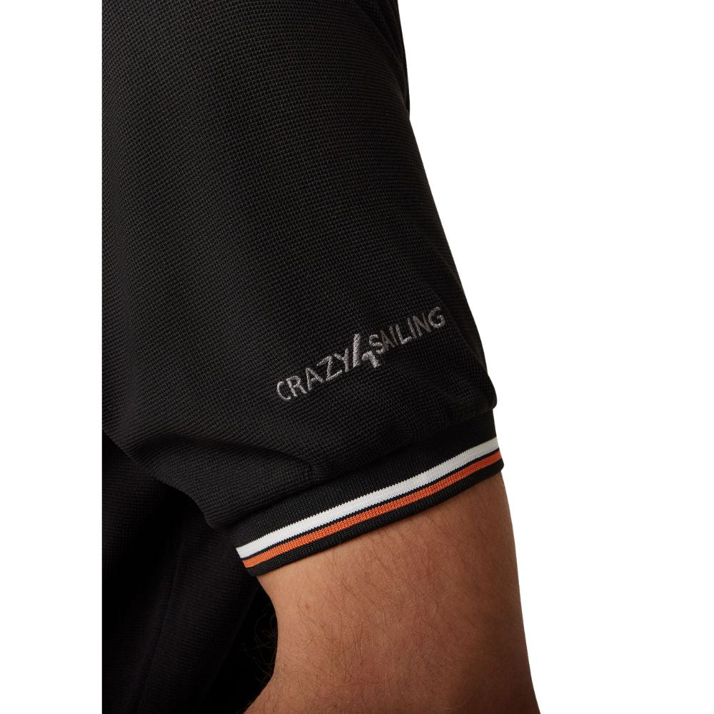 Crazy 4 Sailing "Sport" Polo (Black)