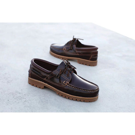 Crazy 4 Sailing Blueport Waterproof & Breathable Leather Boots "Treck" (Seafox)