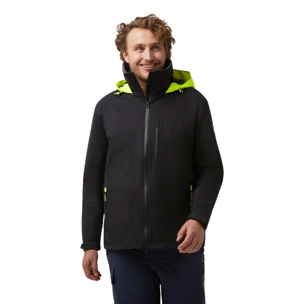 Crazy 4 Sailing Deck Coastal Jacket (Black)
