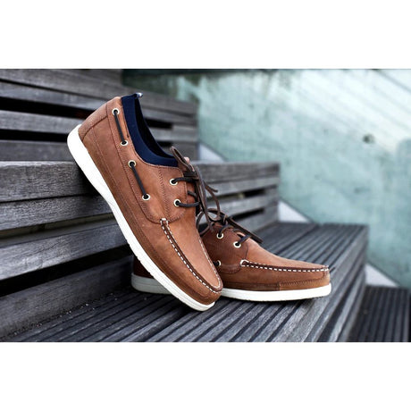 Crazy 4 Sailing Prolite Skip Sailing Shoes (Tan / Navy)