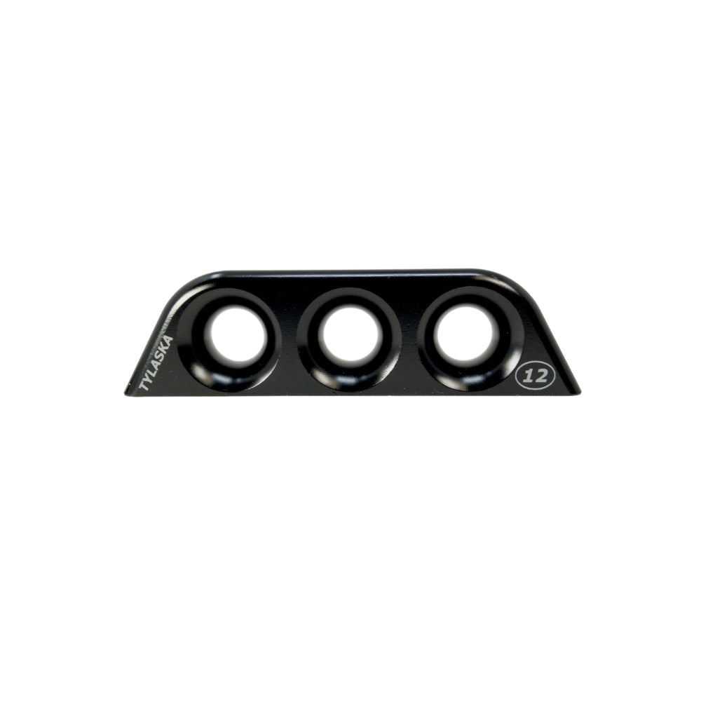 Tylaska Spares – 12mm Deck Fairlead – Triple (TY7012-3)