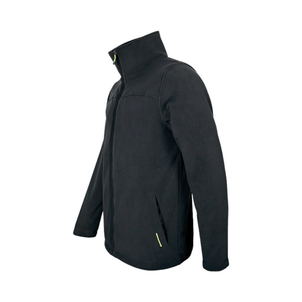 Crazy 4 Sailing Bering Fleece Coastal Jacket (Black)