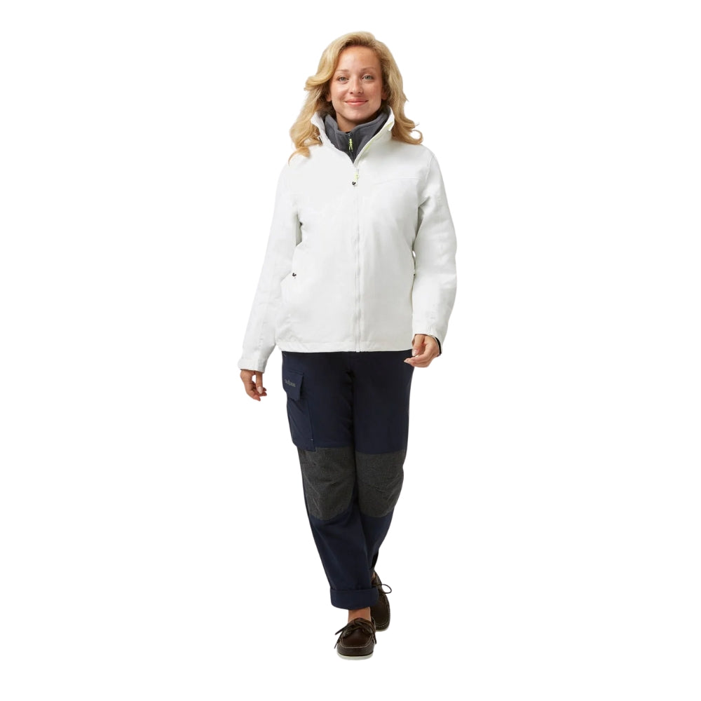 Crazy 4 Sailing Texel Coastal Women's Jacket (White)