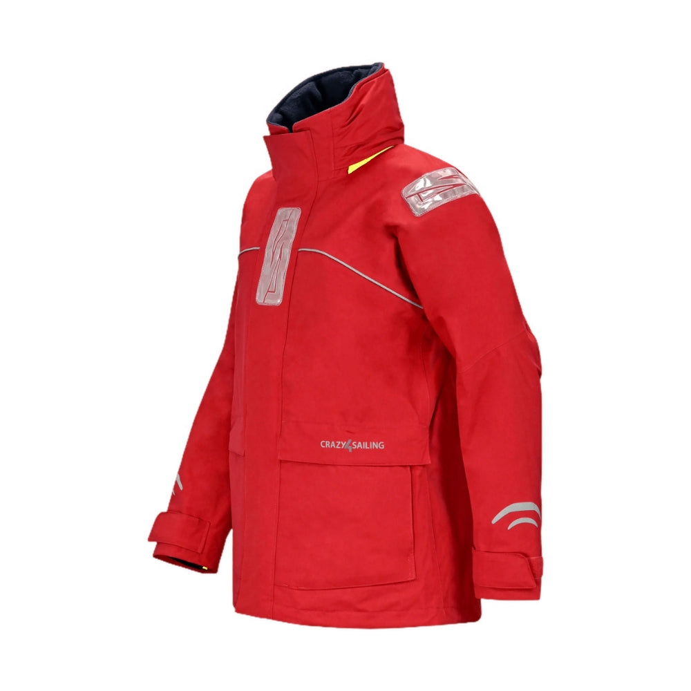 Crazy 4 Sailing Bergen II Offshore Women's Jacket (Red)