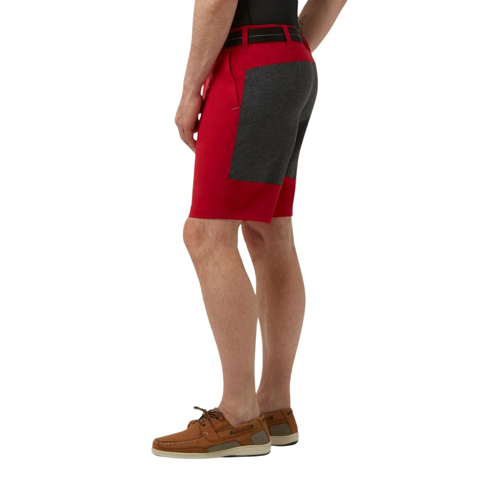 Crazy 4 Sailing Deck w/ belt Coastal Shorts (Red)