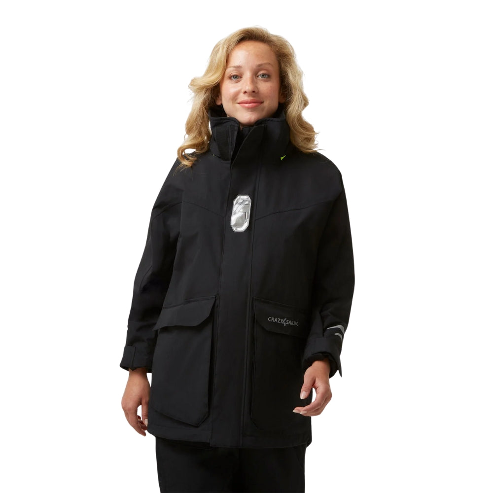 Crazy 4 Sailing Halifax Coastal Jacket (Black)