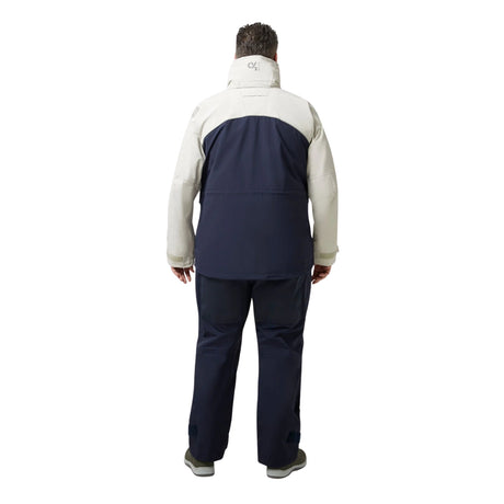 Crazy 4 Sailing Bergen II (Plus Size) Offshore Jacket (Silver / Navy)