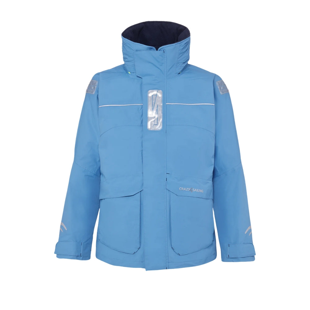 Crazy 4 Sailing Bergen II Thermo Offshore Men's Jacket (Dolphin Blue)