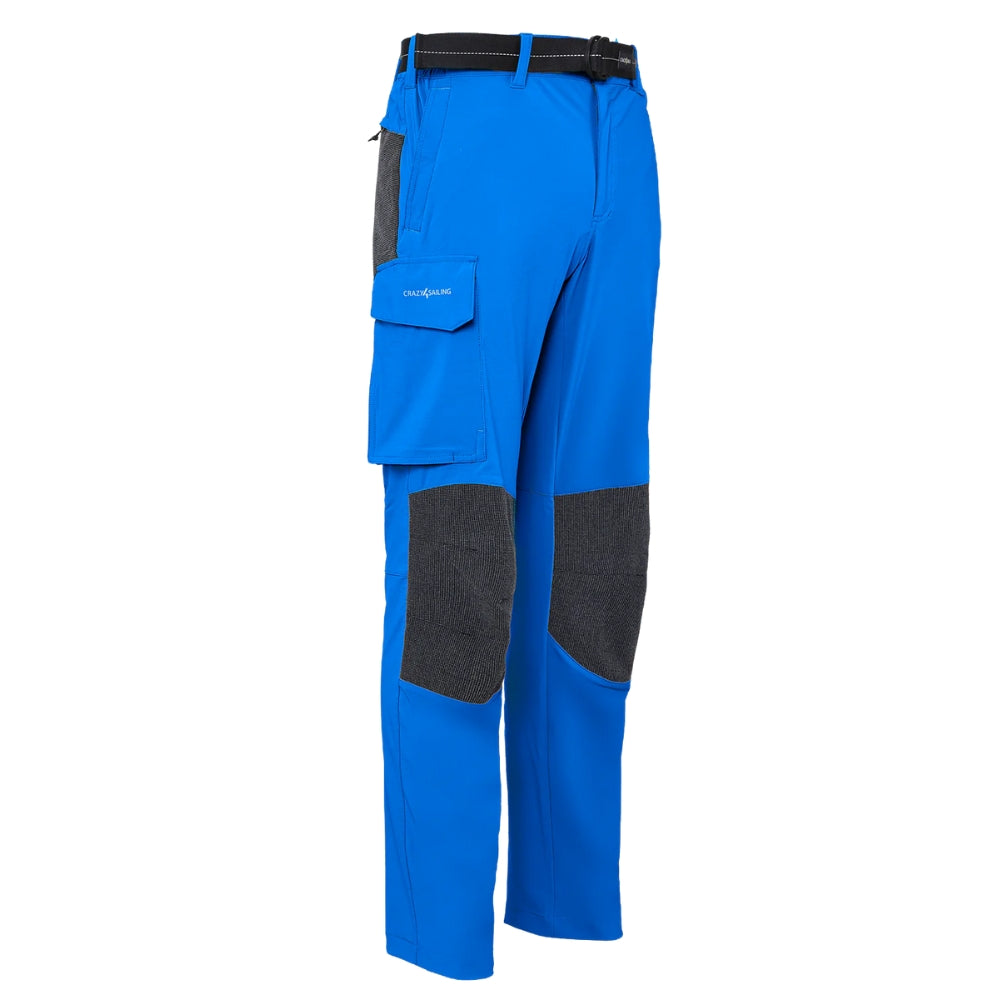 Crazy 4 Sailing Deck - Long Coastal Trousers (Blue)