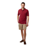 Crazy 4 Sailing "Classic" Polo Shirt (Dark Red)
