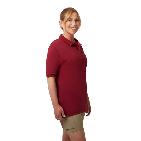 Crazy 4 Sailing "Classic" Polo Shirt (Dark Red)