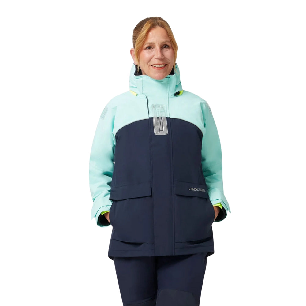 Crazy 4 Sailing Bergen II Offshore Women's Jacket (Caribbean / Navy)