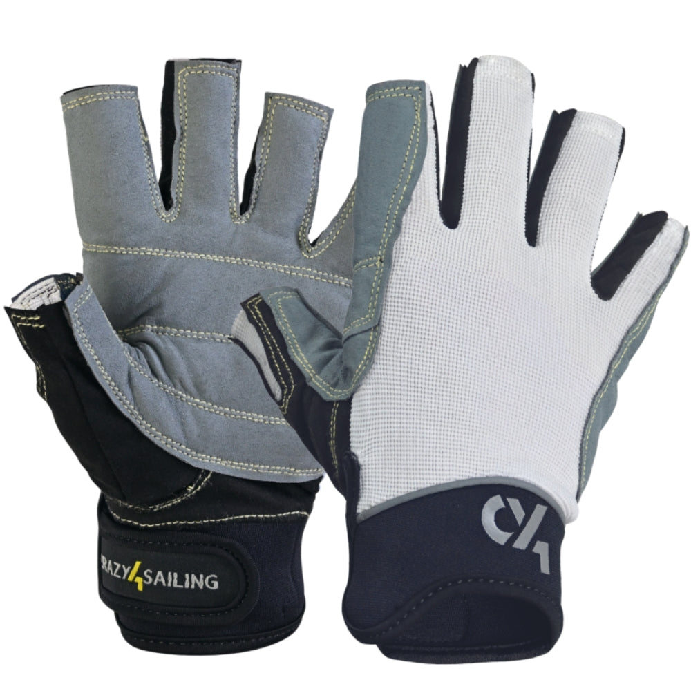 Crazy 4 Sailing Racing 5Fc Gloves (White)