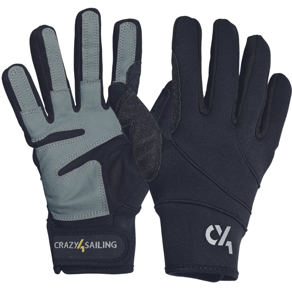 Crazy 4 Sailing Neoprene Gloves (Black)
