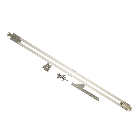 Boomkicker Rigid Boom Vang with Fittings – Capri 22 – Rod: 11 mm (7/16 in) – Track: 101.6 cm (40 in) – Boat Size: 6.1 to 7.6 m (20 to 25 ft) (TYBK-K07CP22)
