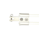 Boomkicker Rigid Boom Vang with Fittings – Shark 24 – Rod: 11 mm (7/16 in) – Track: 101.6 cm (40 in) – Boat Size: 6.1 to 7.6 m (20 to 25 ft) (TYBK-K07S24)