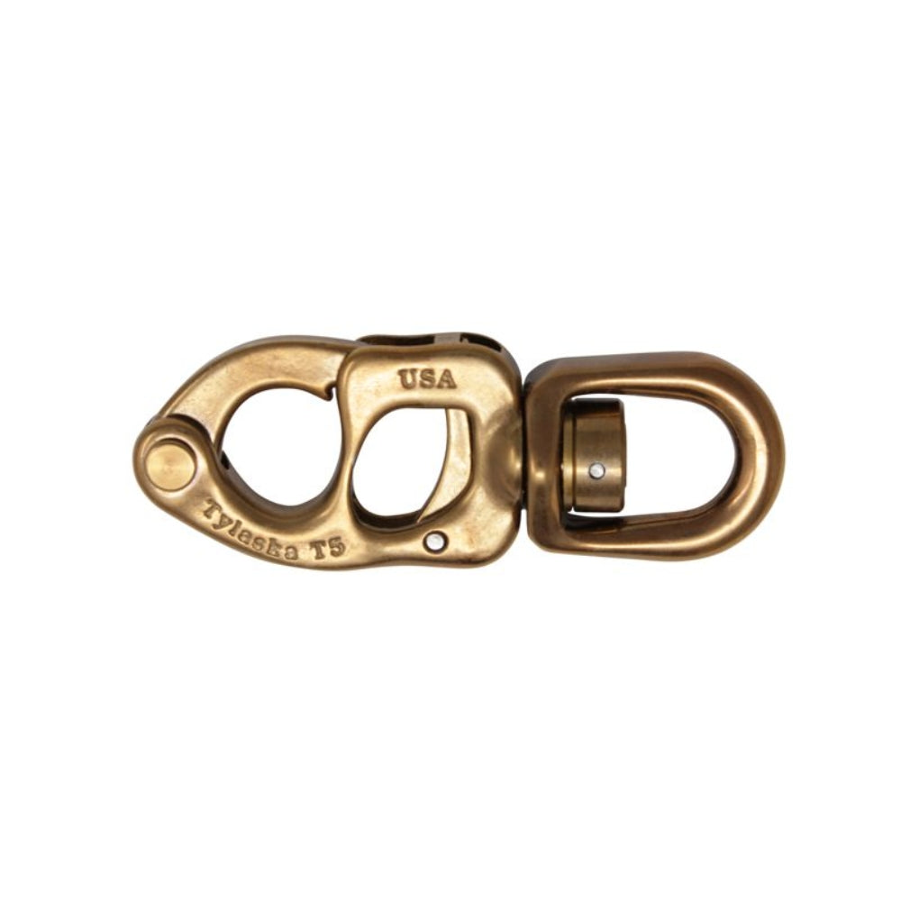 Tylaska Spares – T5 Standard Bail Snap Shackle – Bronze Finish (TY1005-S-BRZ)