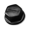 Edson Wheel Nut w/ Quick Release (Stainless Steel) - Black - Shaft Thread: 1/2" - 20